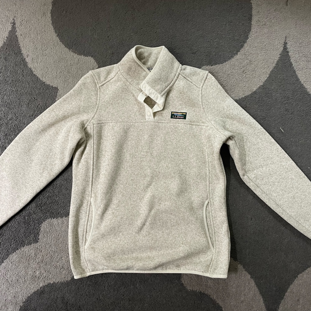 L.L.Bean Sweater Fleece Pullover Women’s Regular